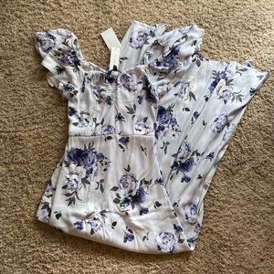 Three Pink Hearts Maxi Dress